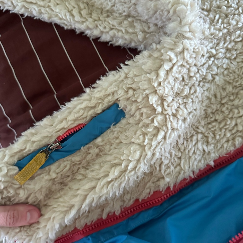 Patagonia Kids Cream Sherpa Jacket - Picture 4 of 6
